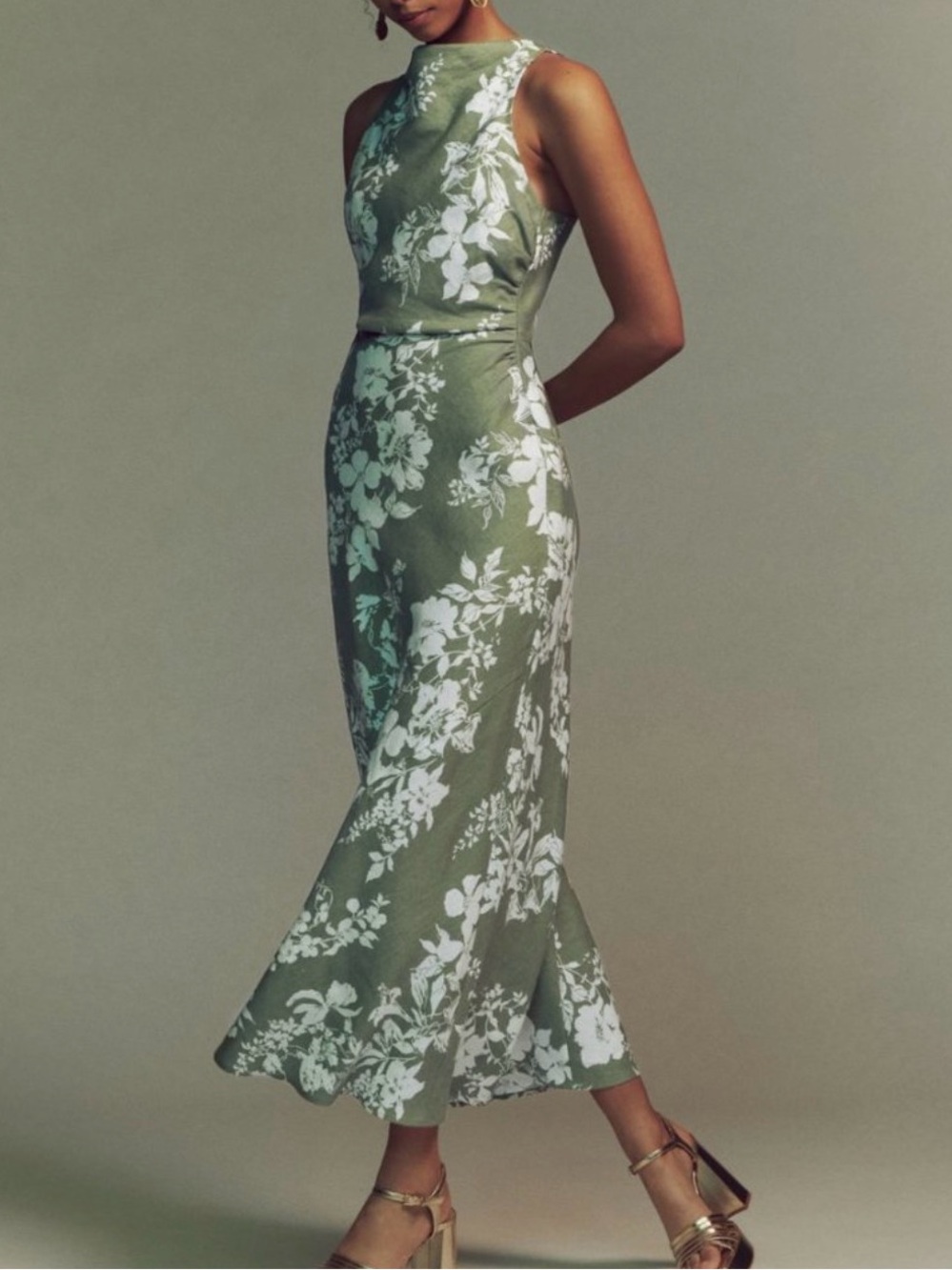 Reformation Casette Linen Dress
